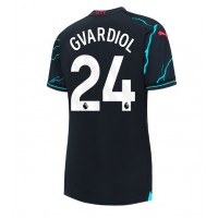 Manchester City Josko Gvardiol #24 Rezervni Dres za Ženska 2023-24 Kratak Rukav